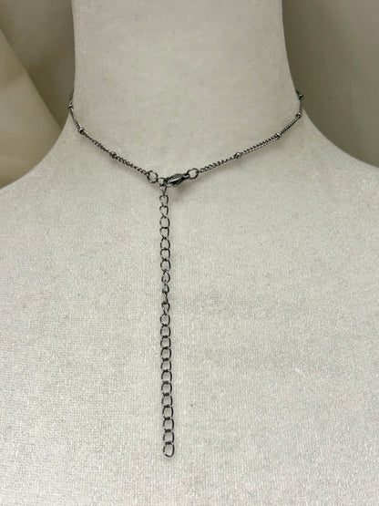 Completely Freshwater Pearl Silver Choker Necklace